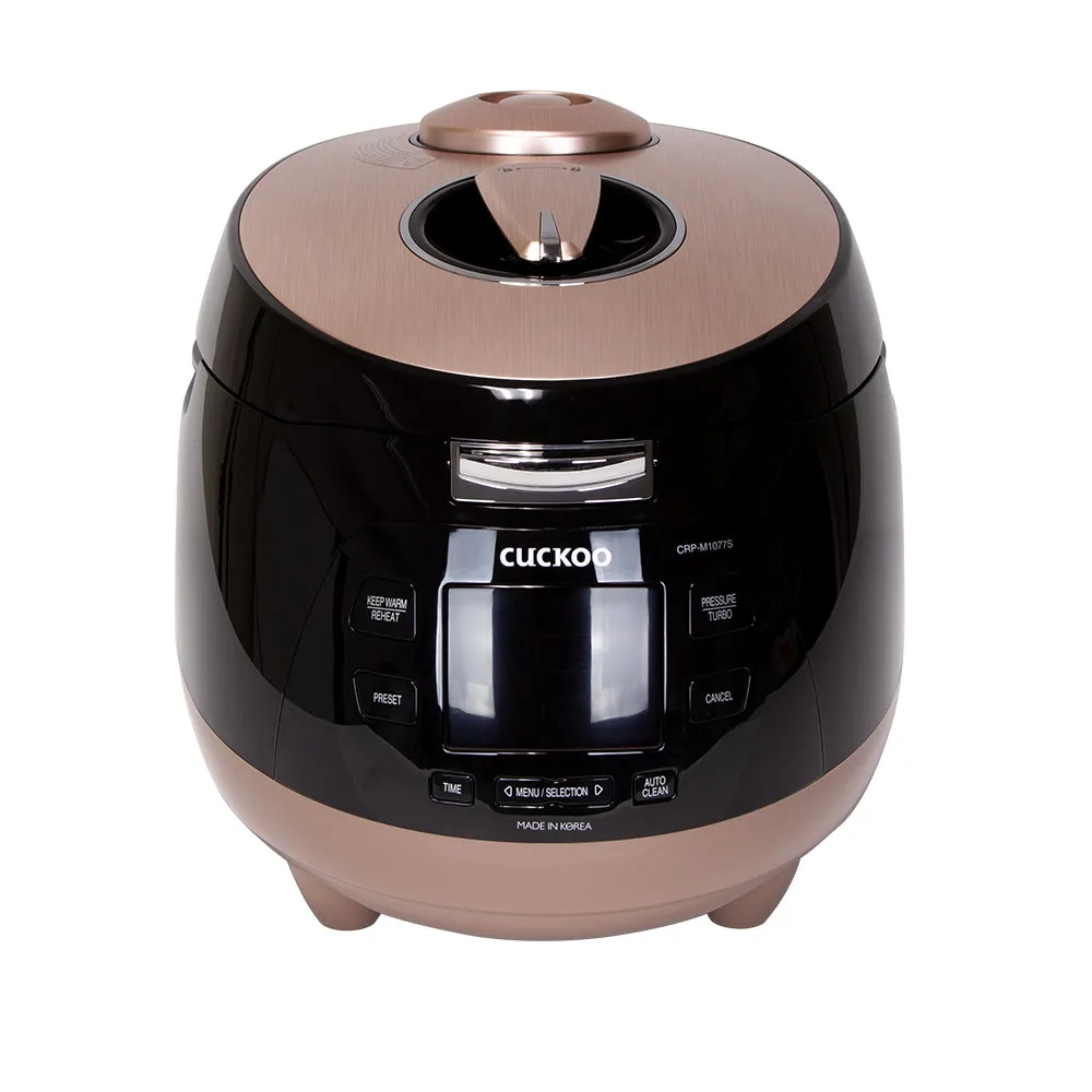 10-Cup IH Pressure Rice Cooker with No Voice Navigation (CRP-M1077S)