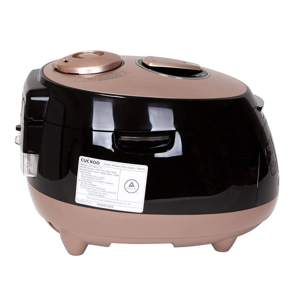 10-Cup IH Pressure Rice Cooker with No Voice Navigation (CRP-M1077S)