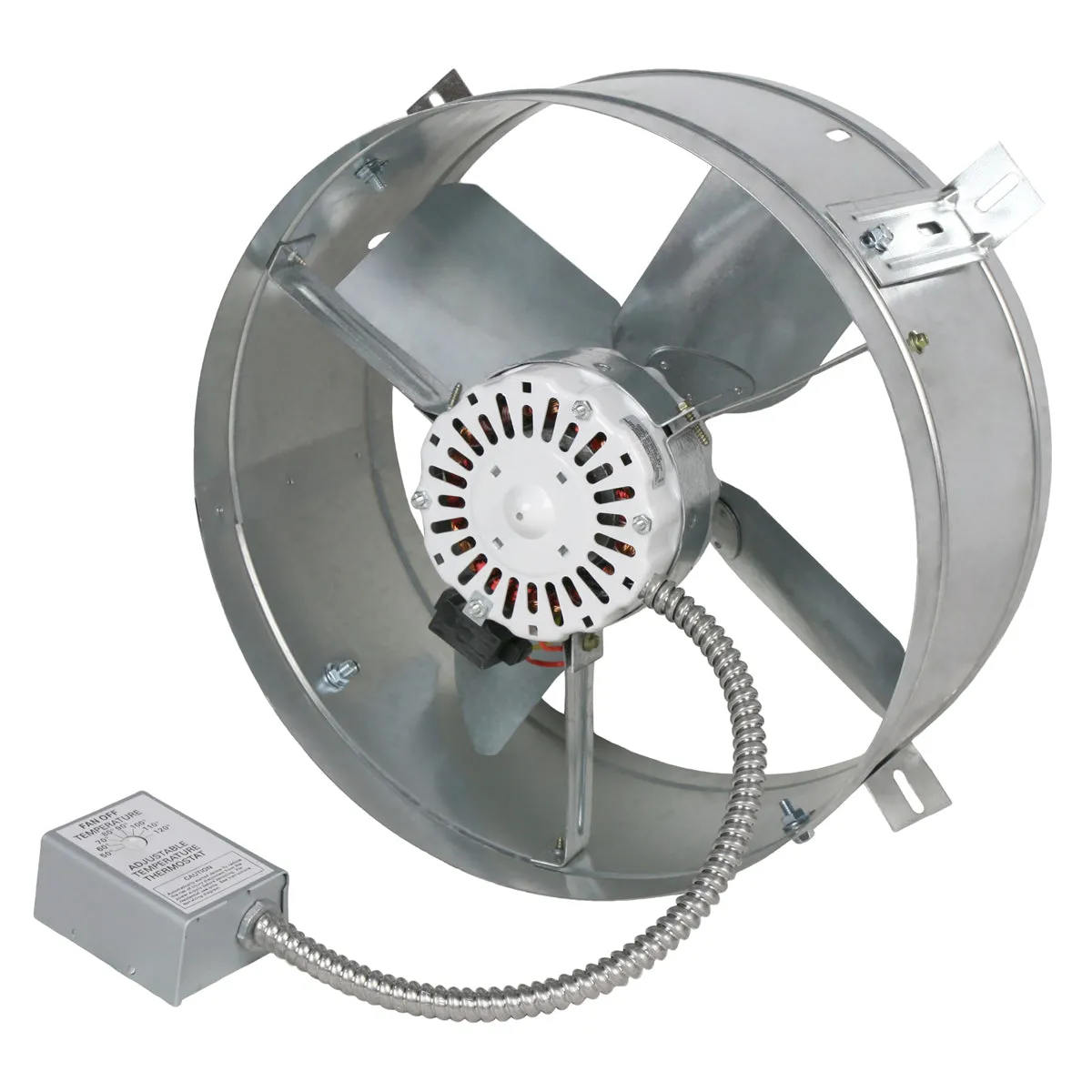 1,600 CFM Gable Mount Power Attic Ventilator