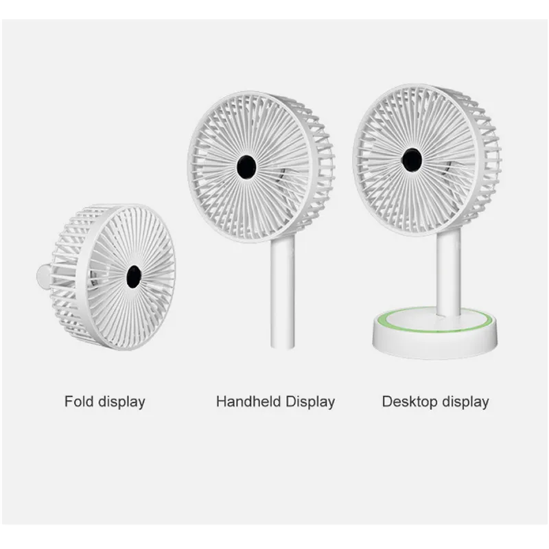 2 In 1 Rechargable Desktop Fan Ks-2103