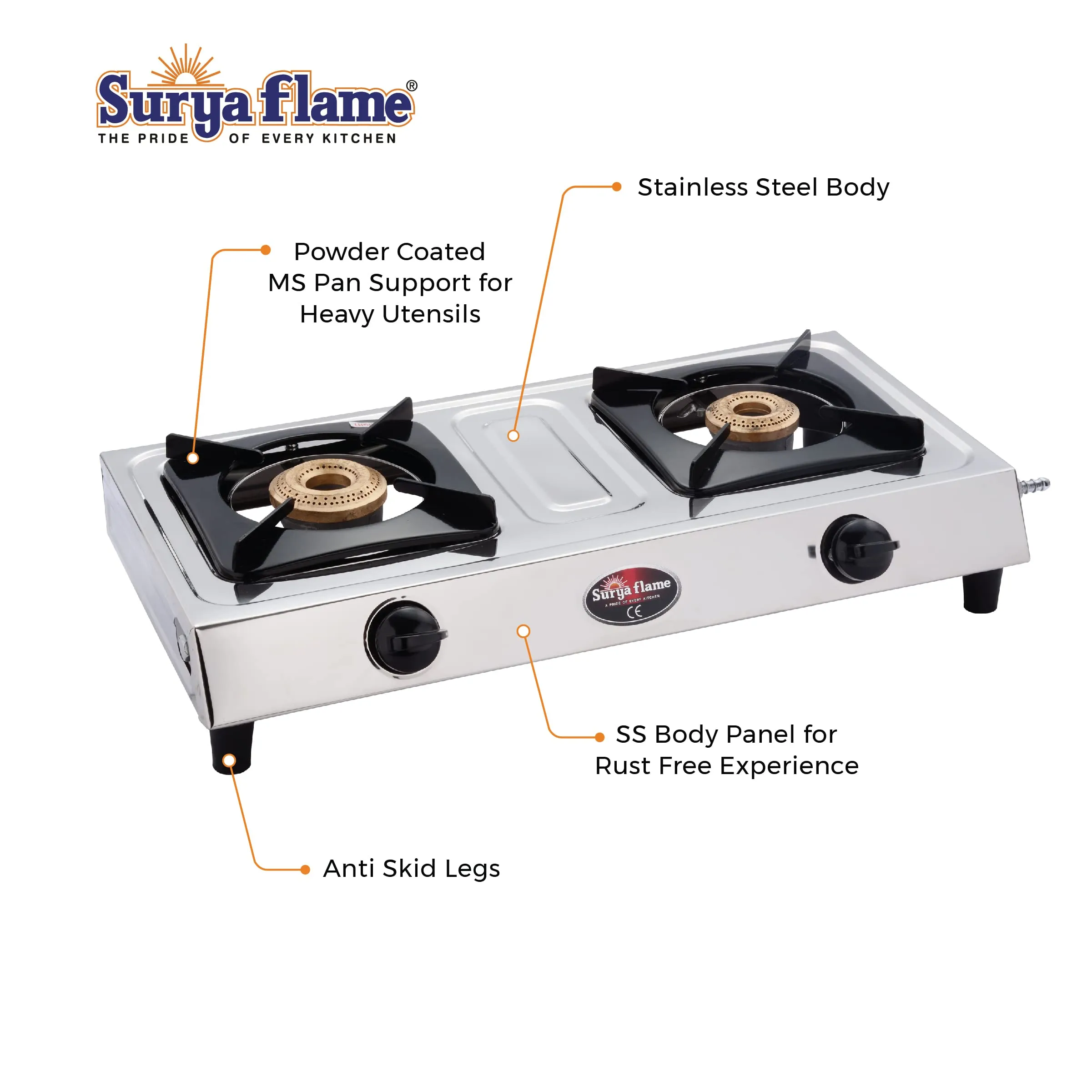 2 SF LPG STOVE 2B VISTA B..