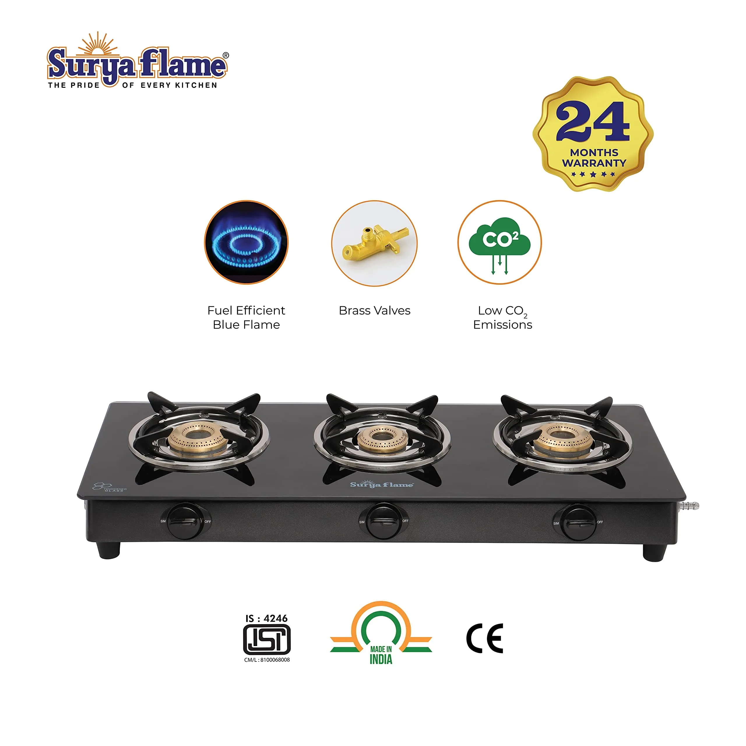 2 SF LPG STOVE 3B LIFESTYLE MS NA