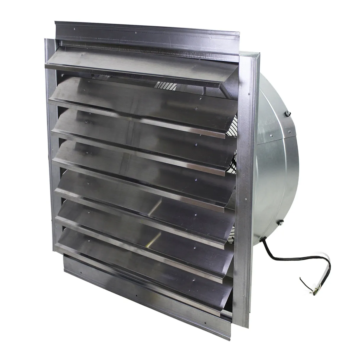 24 In. Heavy Duty Exhaust Fan with Automatic Shutter