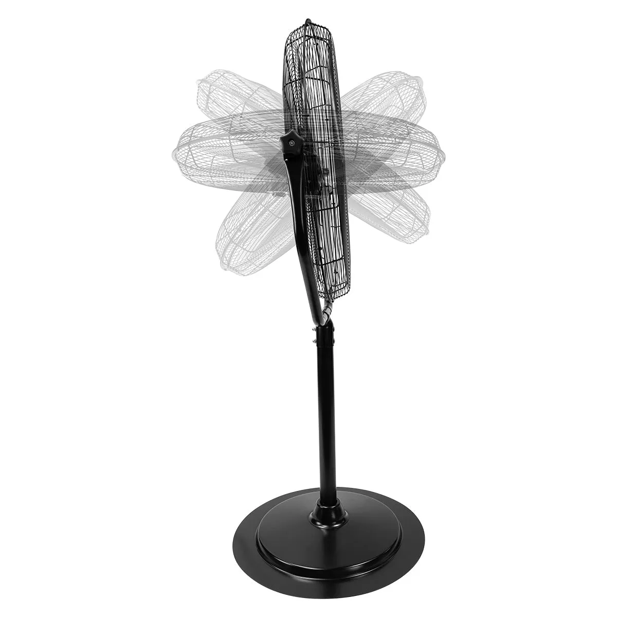 30 In. 3-Speed Tilting Yoke Pedestal Fan