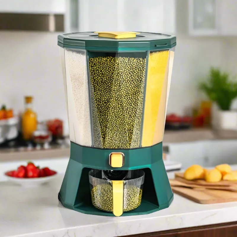 360 Degree Rotating Cereal Dispenser Countertop