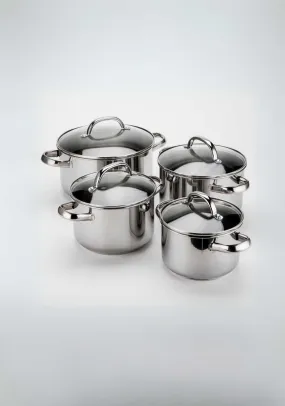 4-Piece Stockpot Set