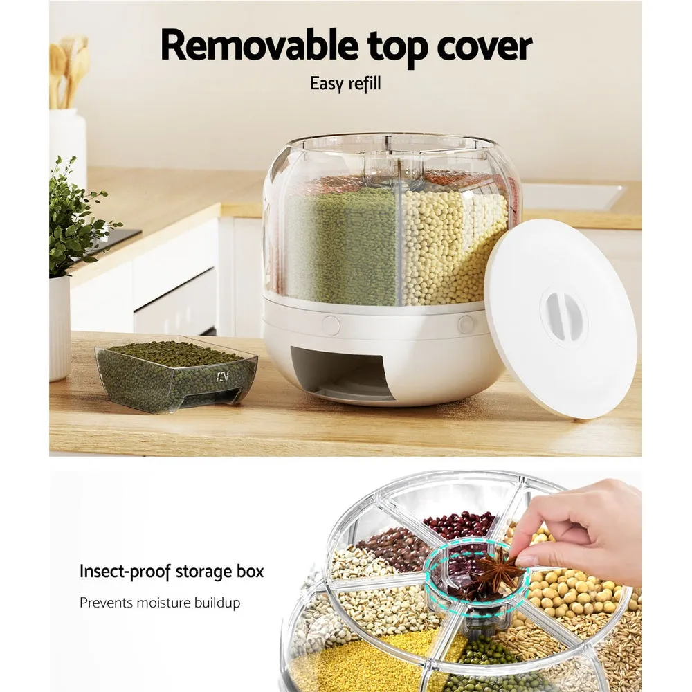 5-Star Chef Cereal Dispenser Grain Container 10KG