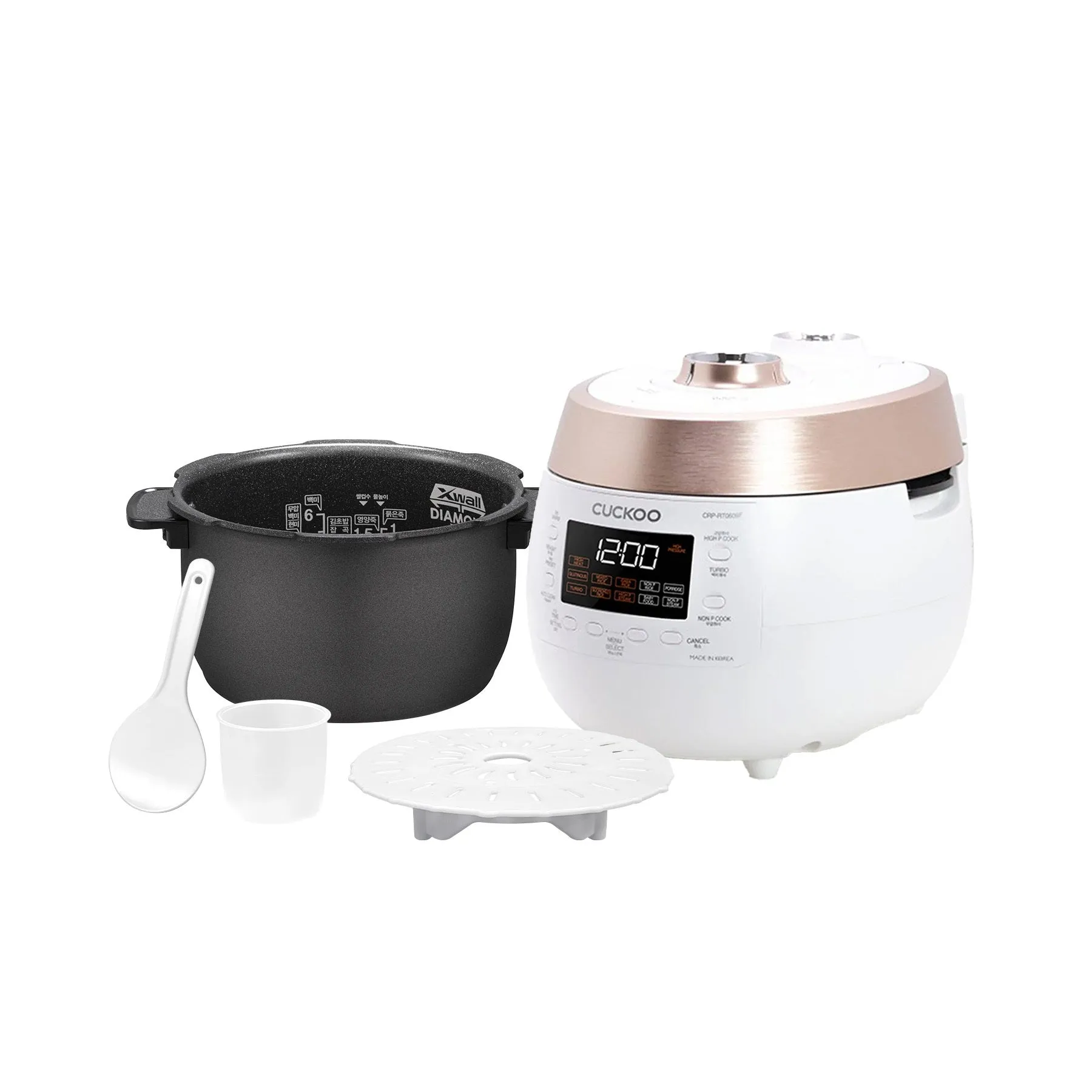 6-Cup HP Twin Pressure Rice Cooker (CRP-RT0609F)