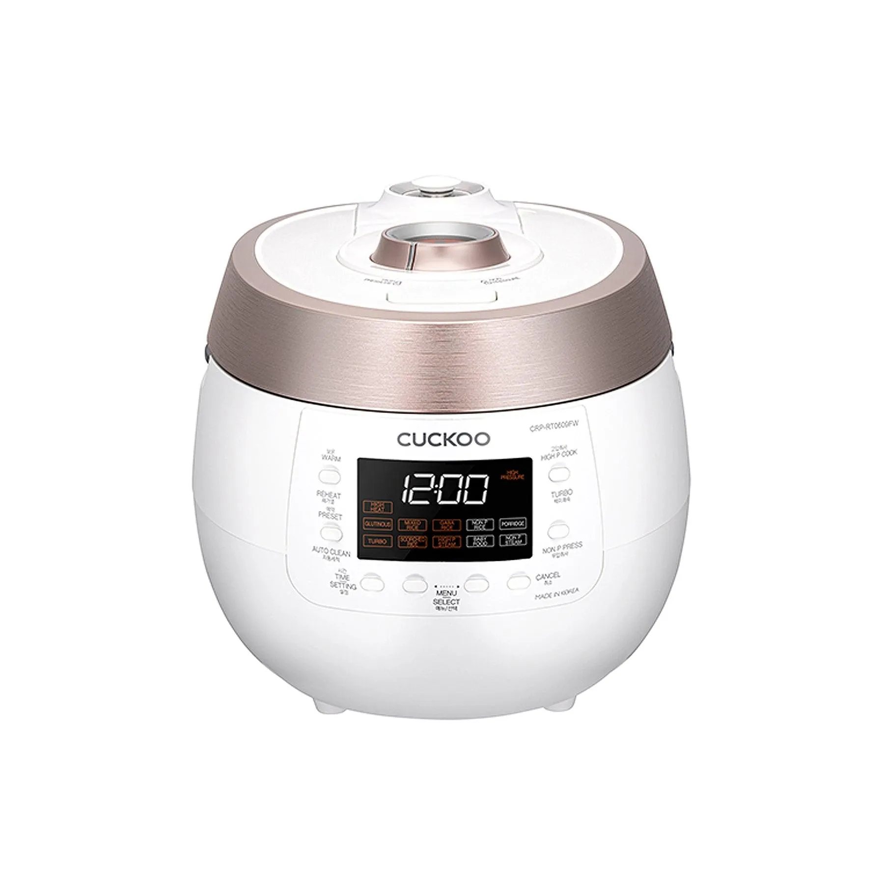 6-Cup HP Twin Pressure Rice Cooker (CRP-RT0609F)