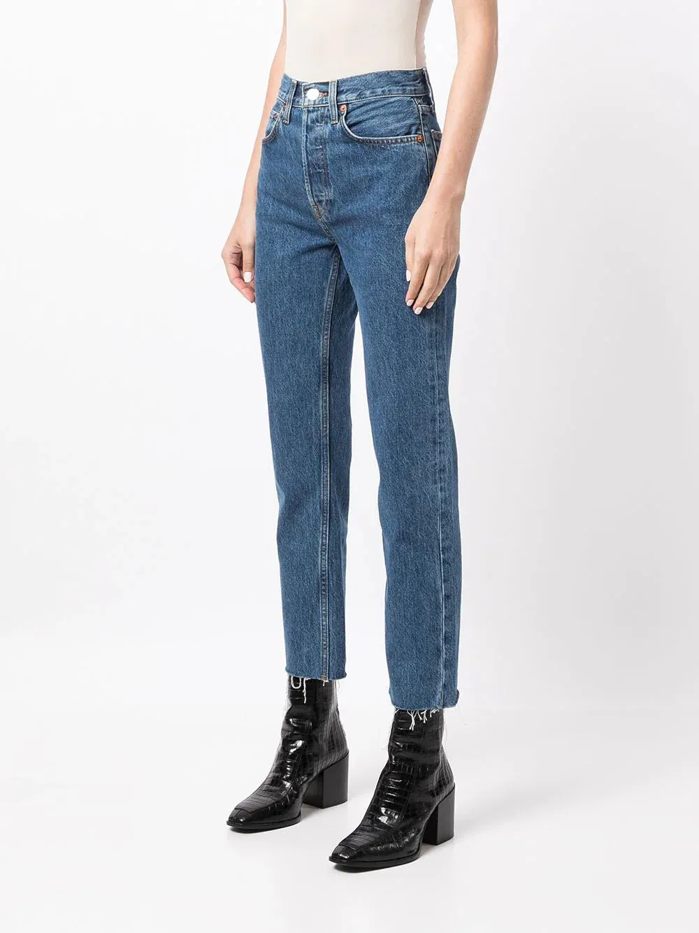 70S Stove Pipe Jeans