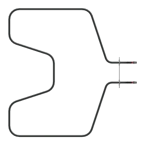 7531 Bake Element GE RCA Brands 2585W 240V