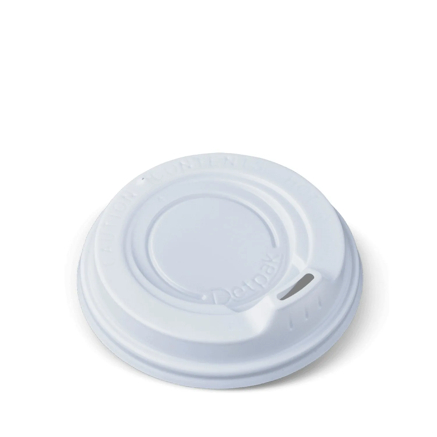 8oz Detpak Spout Lids-White