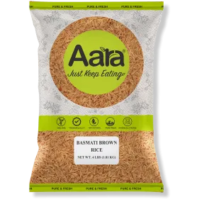 Aara Brown Basmati Rice - 4 LBS