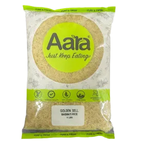 Aara Golden Sella Basmati Rice-4 Lbs