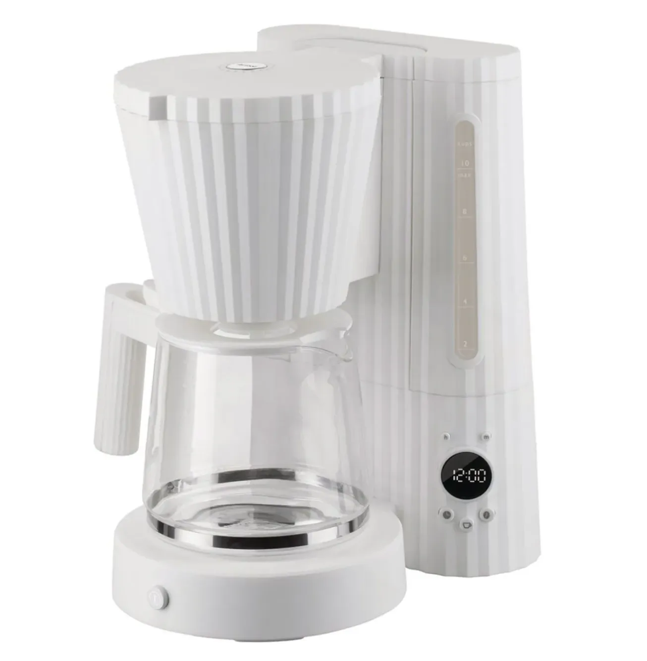 Alessi Plissé Drip Filtered Coffee Maker – 10 -Cup