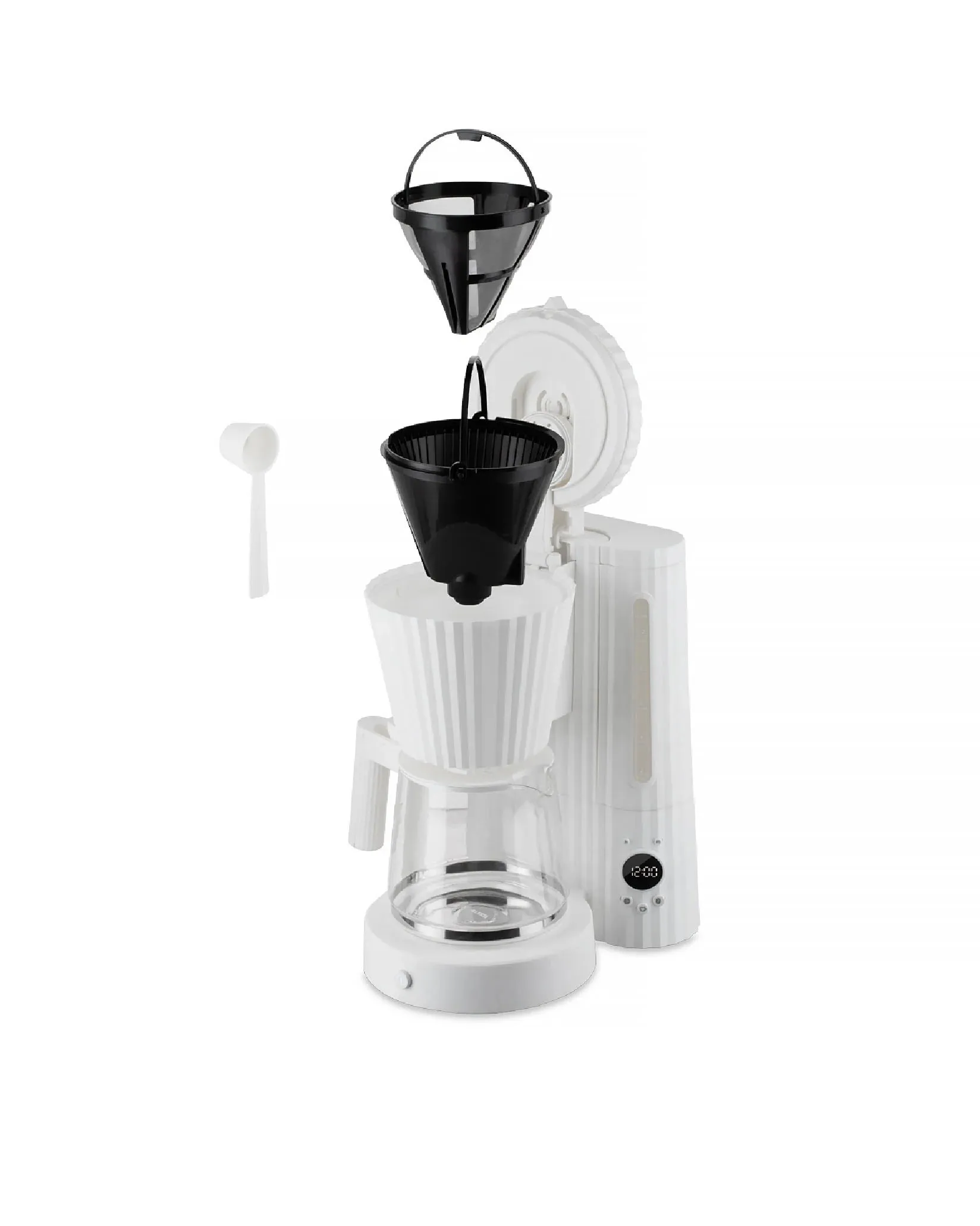 Alessi Plissé Drip Filtered Coffee Maker – 10 -Cup