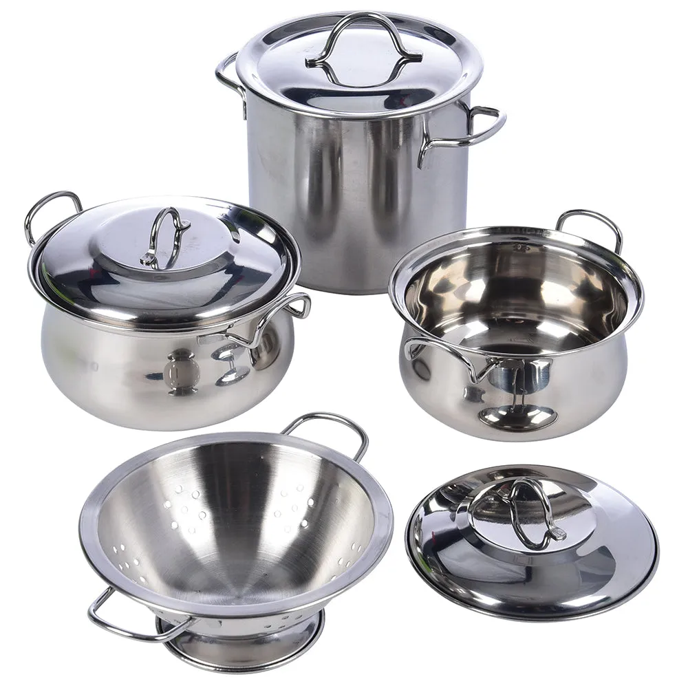 All-Play Stainless Steel 27-Piece Toy Cookware Set