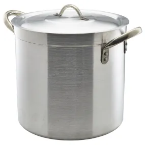 Aluminium Deep Stockpot With Lid 32Litre