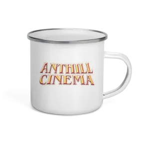 Anthill Cinema - Vintage Horror Logo - Enamel Mug