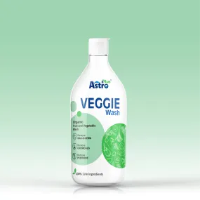 ASTRO PLUS Veggie Wash Clean Fruits & Vegetables Natural Action, Removes Pesticides Germs Safe to use on Veggies and Fruits Washing Liquid (500 ml)