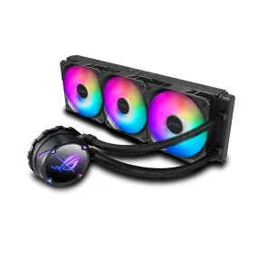 Asus ROG Strix LC II 360 ARGB CPU Liquid Cooler Intel LGA 1150/1151/1155/1156/1200/2066 and AMD AM4/TR4 Support