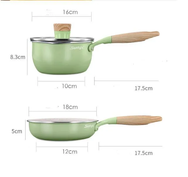 Baby Maifan Stone Non-stick Milk Pan