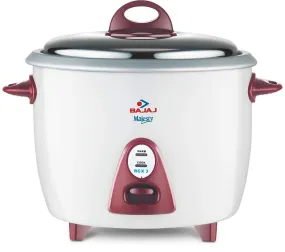 Bajaj Majesty New RCX-5,1800 ML 350-Watt Multi function Rice Cooker