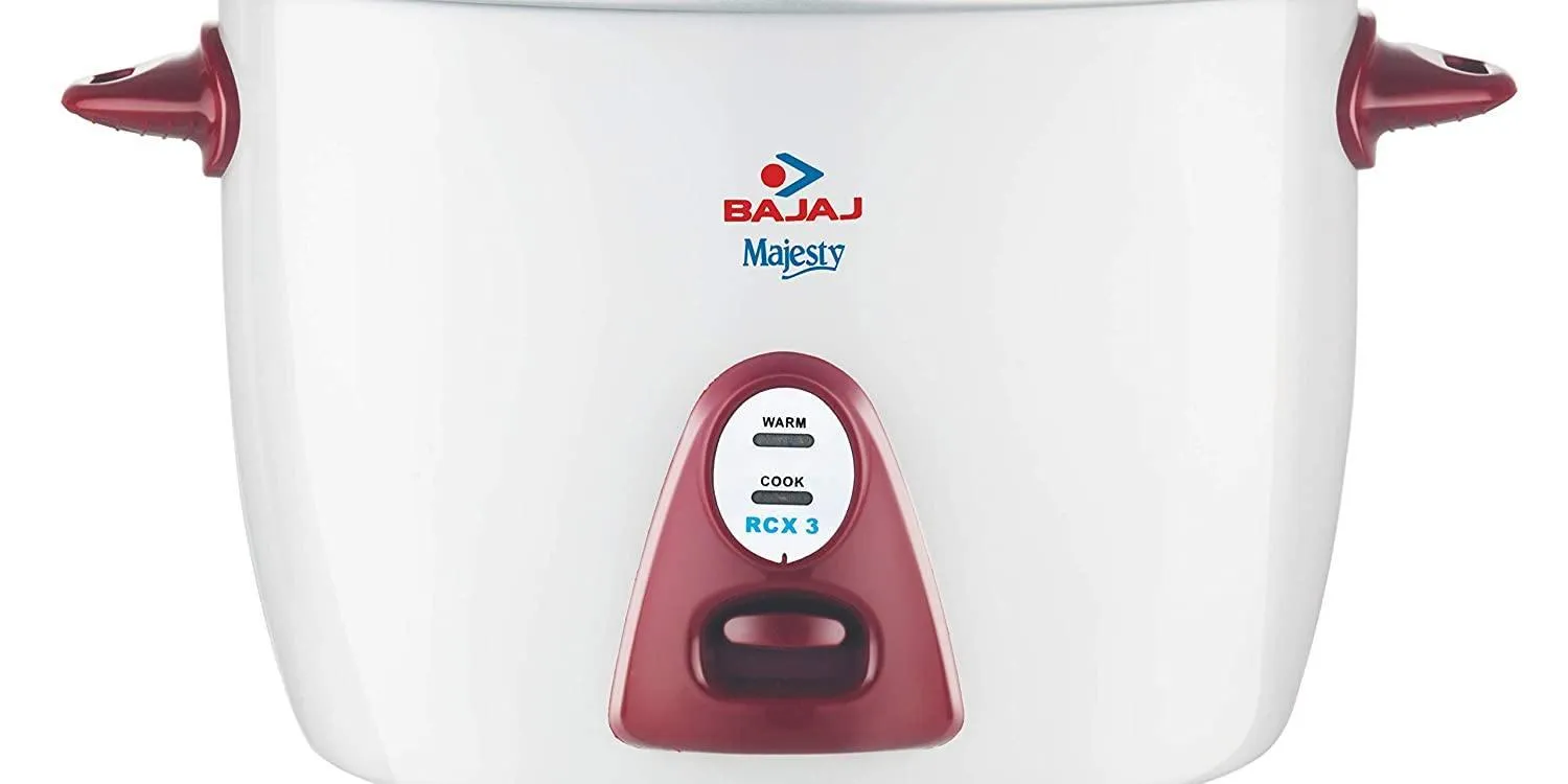 Bajaj Majesty New RCX-5,1800 ML 350-Watt Multi function Rice Cooker