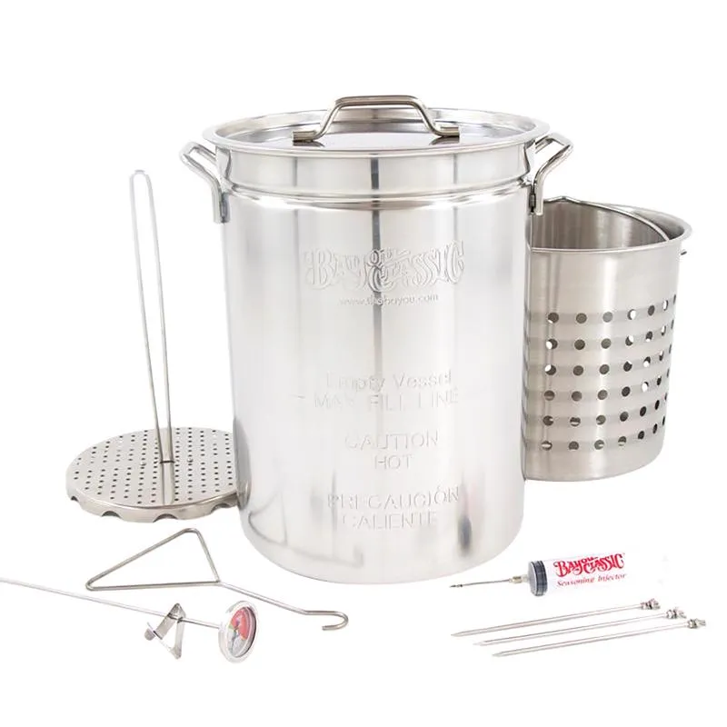 Bayou Classic Stainless Steel Turkey Fryer Kit 32 qt 1 pk