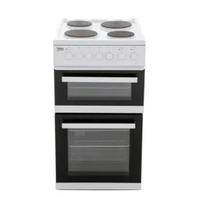 Beko EDP503W 50cm Electric Double Oven with Grill Cooker  White