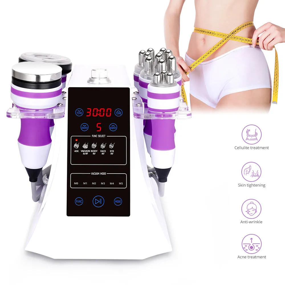 Black Friday 5 In 1 40K Ultrasonic Cavitation Machine With One Brazilian Body Cream