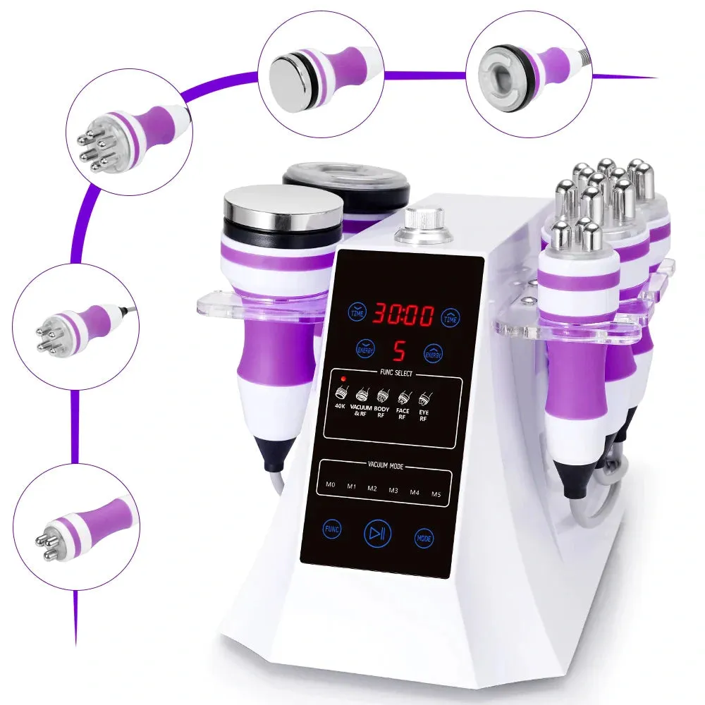 Black Friday 5 In 1 40K Ultrasonic Cavitation Machine With One Brazilian Body Cream