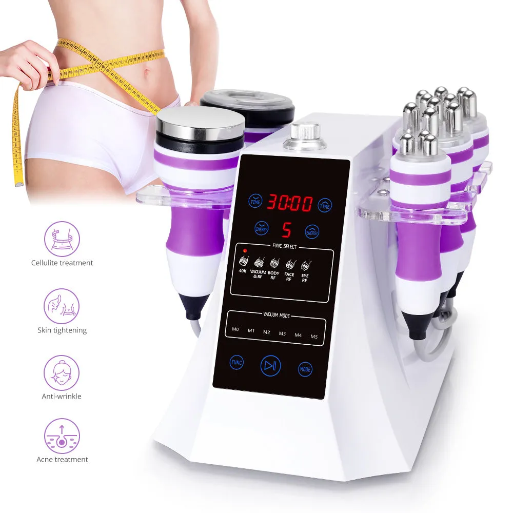 Black Friday 5 In 1 40K Ultrasonic Cavitation Machine With One Brazilian Body Cream