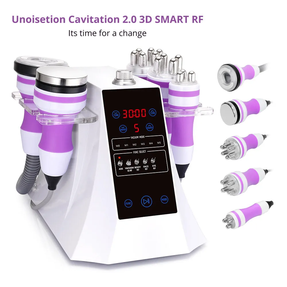 Black Friday 5 In 1 40K Ultrasonic Cavitation Machine With One Brazilian Body Cream