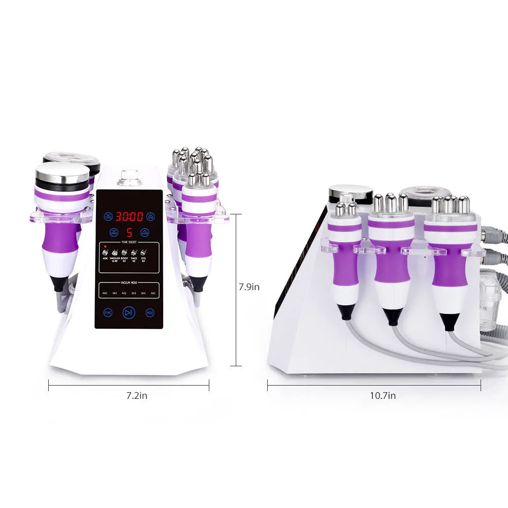 Black Friday 5 In 1 40K Ultrasonic Cavitation Machine With One Brazilian Body Cream