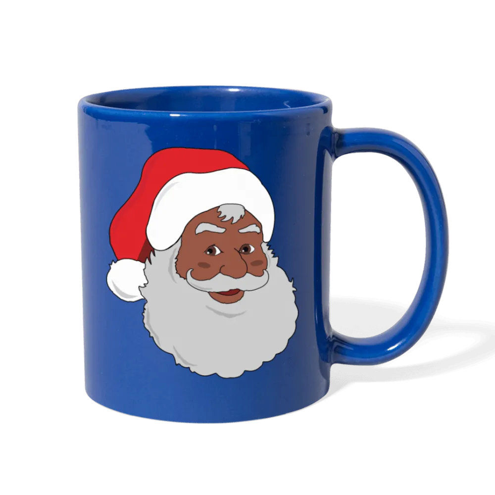 Black Santa Full Color Mug