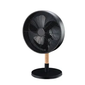 Black Sturdy Metal Base Desk Fan 858129