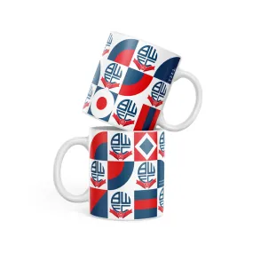 Bolton Wanderers Abstract Mug