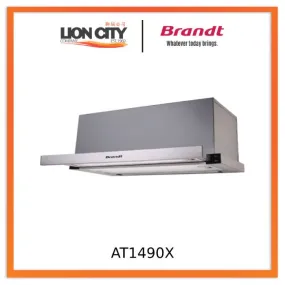 Brandt AT1490X 90cm Stainless Steel Telescopic Hood