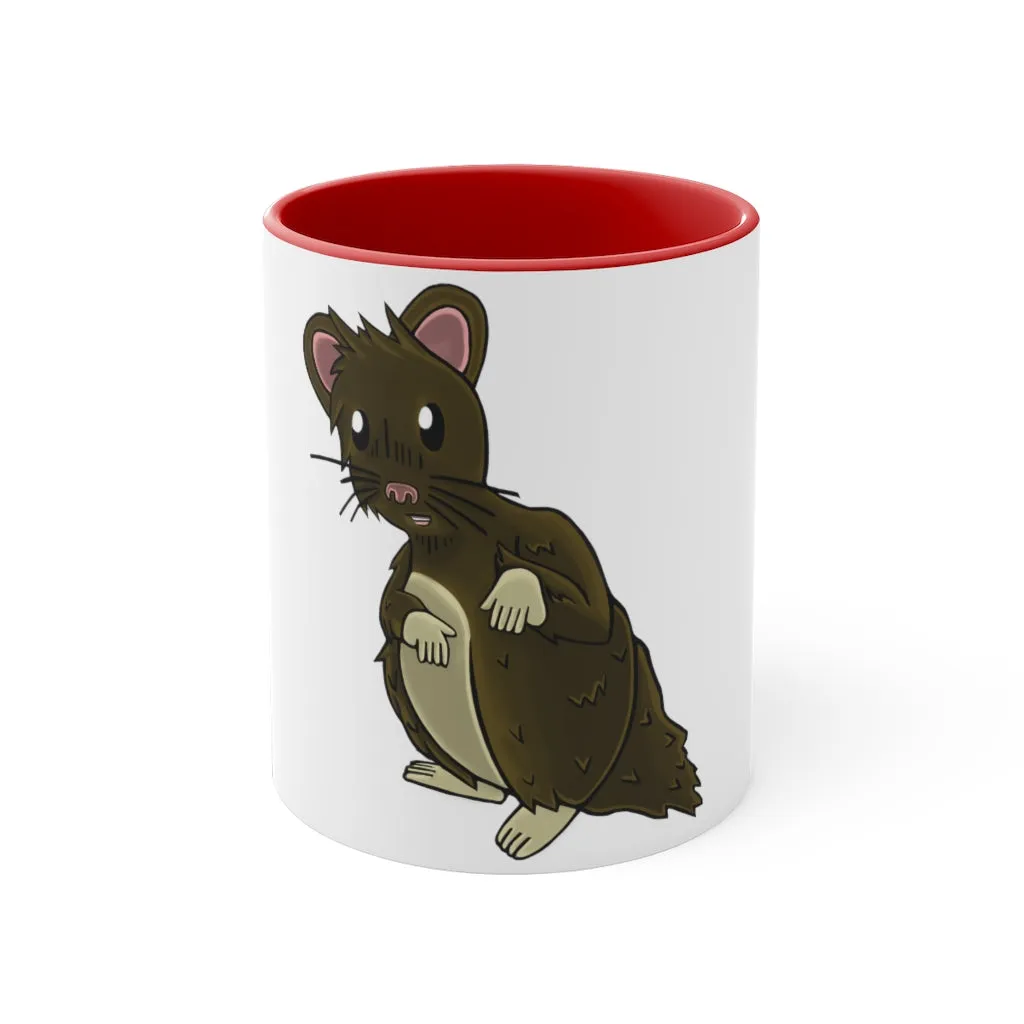 Brown Hamster 11oz Accent Mug