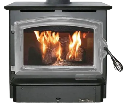 Buck Stove Model 21 1,800 sq. ft. Non-Catalytic Wood Burning Stove with Door New