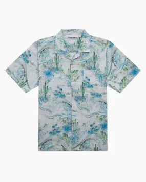 Cactus Fans - Short Sleeve - Blue