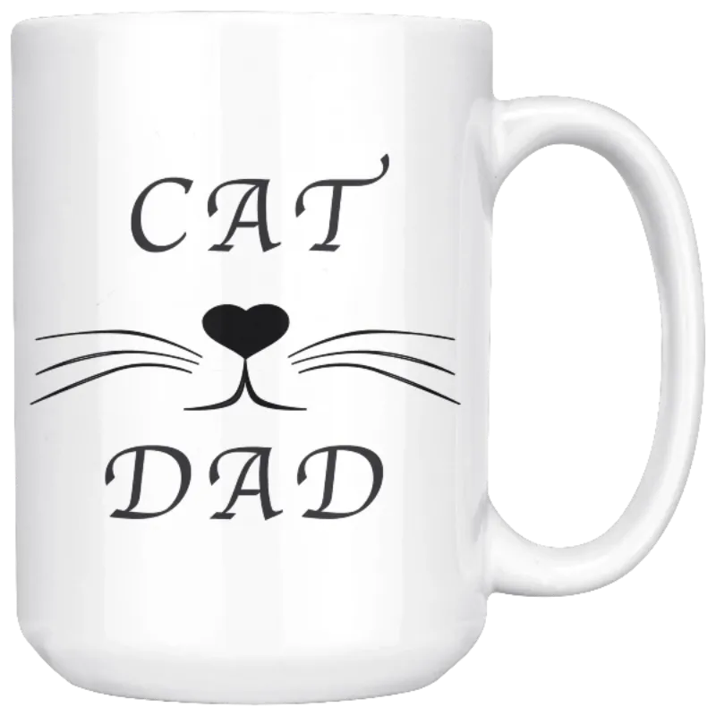 Cat Mom Mug Cat Dad Mug Ceramic Microwave Safe Cat Lovers Gifts