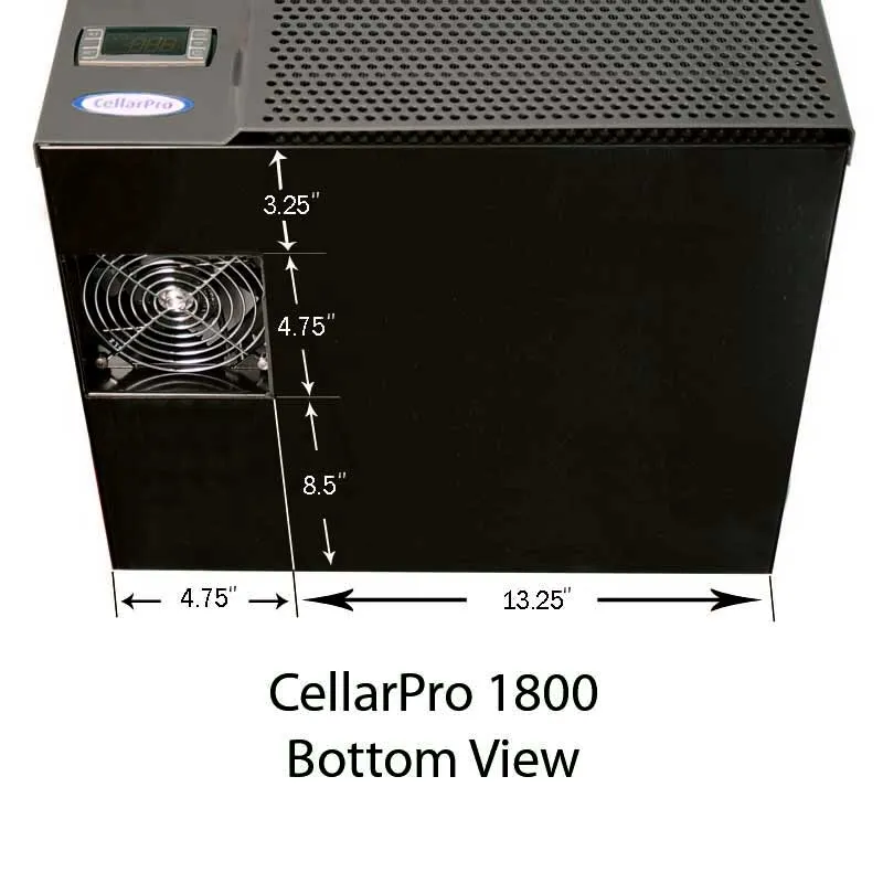 CellarPro 1800XTS Cooling Unit  (Up to 400 cubic feet)