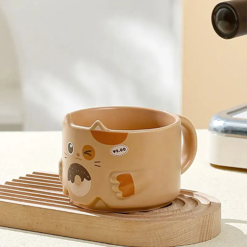 Ceramic Cat Cups 300ML