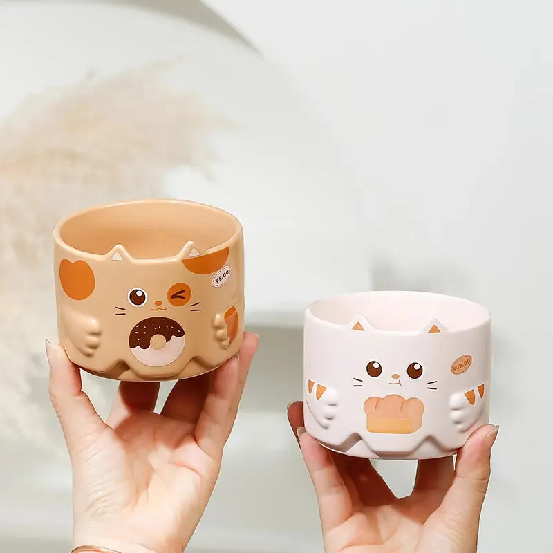 Ceramic Cat Cups 300ML