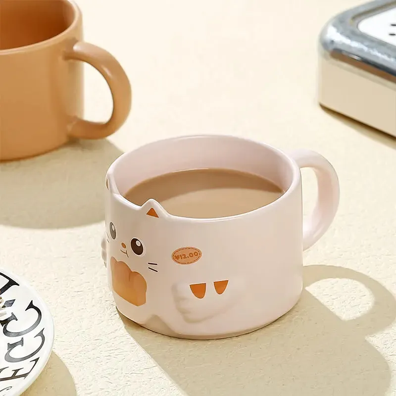 Ceramic Cat Cups 300ML