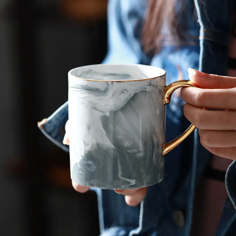 Ceramic Mug - Marble Pattern