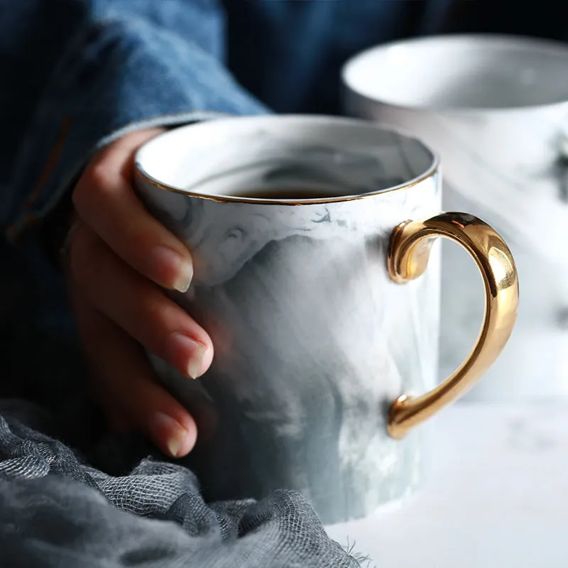 Ceramic Mug - Marble Pattern