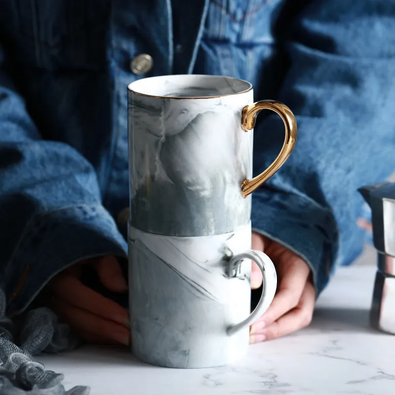 Ceramic Mug - Marble Pattern